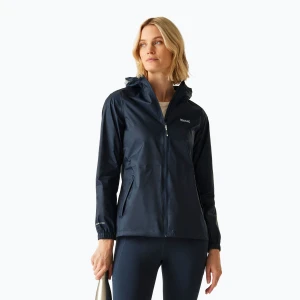 Kurtka przeciwdeszczowa damska REGATTA Pack-It III midnight Granatowy