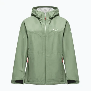 Kurtka przeciwdeszczowa damska Salewa Puez Aqua 4 Ptx 2.5L pastel green