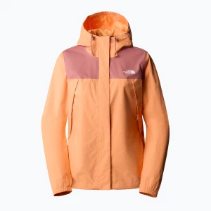 Kurtka przeciwdeszczowa damska The North Face Antora peach granite/light mah