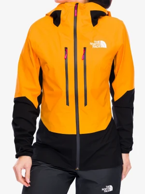 Kurtka przeciwdeszczowa damska The North Face Balmenhorn Futurelight Shell - apricot glaze/tnf black