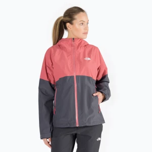 Kurtka przeciwdeszczowa damska The North Face Diablo Dynamic slate rose/vanadis grey