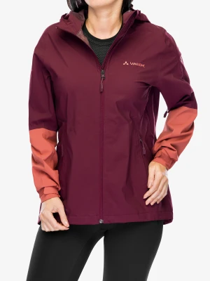 Kurtka przeciwdeszczowa damska Vaude Moab Rain Jacket II - cassis uni