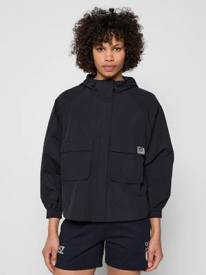 Kurtka przeciwdeszczowa EA7 Emporio Armani czarny