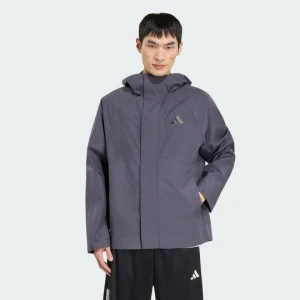 KURTKA PRZECIWDESZCZOWA ESSENTIALS Adidas Aurora Onix