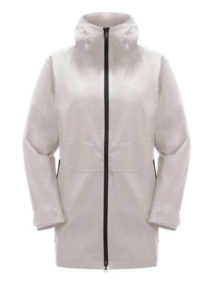 Kurtka przeciwdeszczowa Jack Wolfskin mleczny