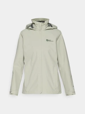 Kurtka przeciwdeszczowa Jack Wolfskin jasnozielony