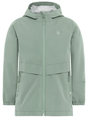 Kurtka przeciwdeszczowa Jack Wolfskin miętowy