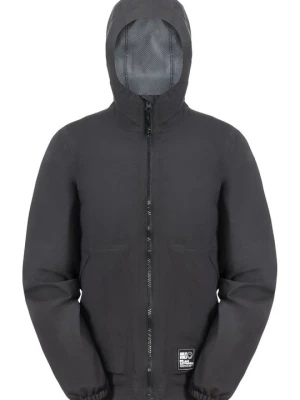 Kurtka przeciwdeszczowa Jack Wolfskin szary