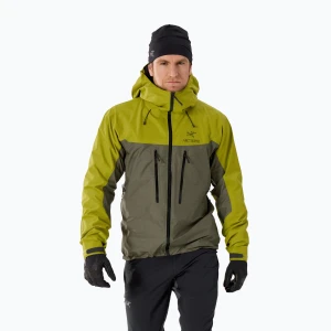 Kurtka przeciwdeszczowa męska Arc'teryx Alpha olive moss/tatsu