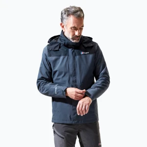 Zdjęcie produktu Kurtka przeciwdeszczowa męska Berghaus Hillwalker IA carbon/black