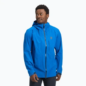 Kurtka przeciwdeszczowa męska Black Diamond Highline Stretch Shell drifter blue