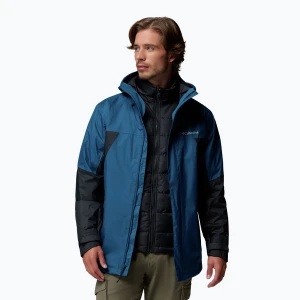 Kurtka przeciwdeszczowa męska Columbia Inner Limits Interchange phoenix blue / black