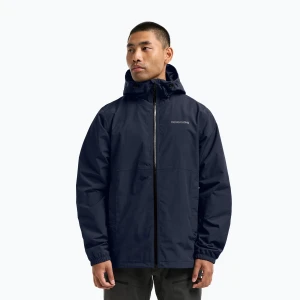 Kurtka przeciwdeszczowa męska Didriksons Dario 2 dark night blue Granatowy