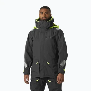Kurtka przeciwdeszczowa męska Helly Hansen Skagen Offshore ebony