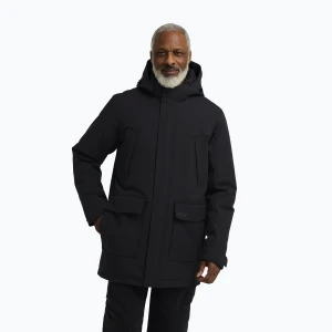 Kurtka przeciwdeszczowa męska Jack Wolfskin Canyon Shield Parka black