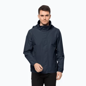 Kurtka przeciwdeszczowa męska Jack Wolfskin Stormy Point 2L night blue