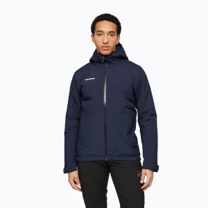 Kurtka przeciwdeszczowa męska Mammut Linard HS Thermo Hooded Jacket Men marine Niebieski