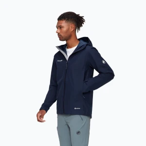 Kurtka przeciwdeszczowa męska Mammut Treeline HS Hooded marine