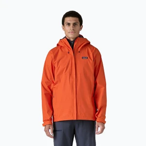 Kurtka przeciwdeszczowa męska Patagonia Torrentshell 3L Rain pollinator orange