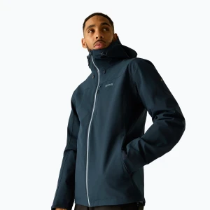 Kurtka przeciwdeszczowa męska REGATTA Birchdale II navy / dusky blue Granatowy