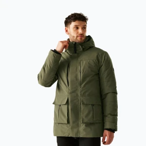 Kurtka przeciwdeszczowa meska REGATTA Marron olive night/black