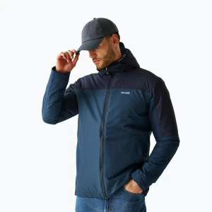 Kurtka przeciwdeszczowa męska REGATTA Thornridge moonilght denim / navy Granatowy