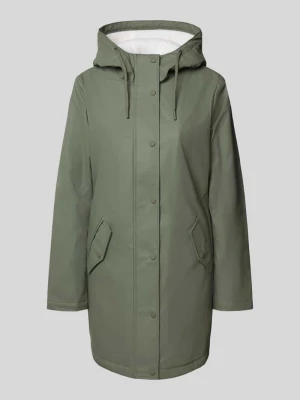 Kurtka przeciwdeszczowa o kroju regular fit z kapturem model ‘SALLY’ Only