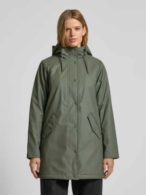 Kurtka przeciwdeszczowa o kroju regular fit z kapturem model ‘SALLY’ Only