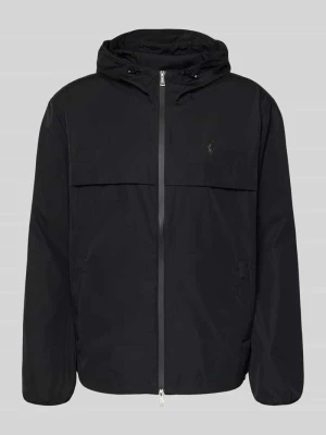 Kurtka przeciwdeszczowa o kroju regular fit z wyhaftowanym logo Polo Ralph Lauren