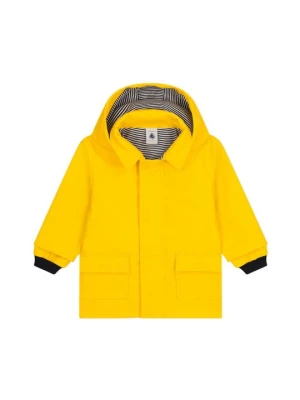 Kurtka przeciwdeszczowa Petit Bateau żółty