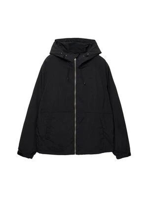 Kurtka przeciwdeszczowa PULL&BEAR czarny