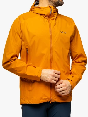 Kurtka przeciwdeszczowa Rab Kinetic Alpine 2.0 Jacket - marmalade