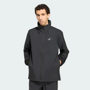 Kurtka przeciwdeszczowa Terrex Multi Essentials 2 Layer Adidas czarny