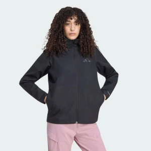 Kurtka przeciwdeszczowa Terrex Multi Essentials 2 Layer CLIMAPROOF Adidas czarny