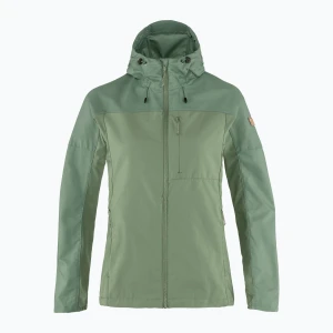 Kurtka przeciwwiatrowa damska Fjällräven Abisko Midsummer jade green/ patina green