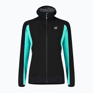 Kurtka przeciwwiatrowa damska Montura Premium Wind Hoody nero/care blue