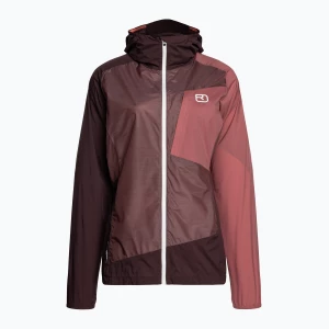 Kurtka przeciwwiatrowa damska ORTOVOX Windbreaker mountain rose