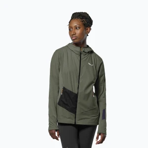 Kurtka przeciwwiatrowa damska Salewa Pedroc Polarlite Wind Hood faded green