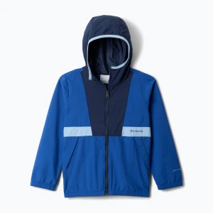 Zdjęcie produktu Kurtka przeciwwiatrowa dziecięca Columbia Spire Valley Windbreaker mountain blue/collegiate navy/ripple blue