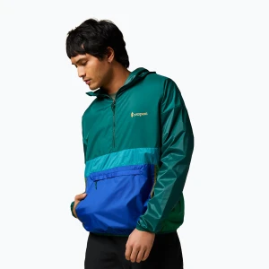 Kurtka przeciwwiatrowa męska Cotopaxi Teca Half-Zip Windbreaker Zielony