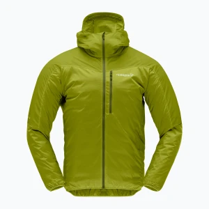 Kurtka przeciwwiatrowa męska NORRONA Faketind Aero60 Zip Hood golden lime