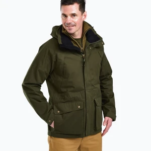 Kurtka przeciwwiatrowa męska Pinewood Nydala Classic 2L moss green