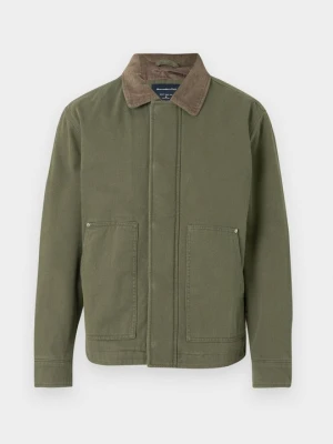 Kurtka przejściowa Abercrombie & Fitch oliwkowy