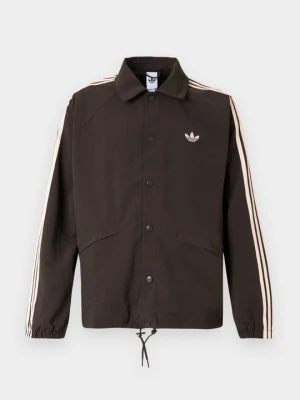 Kurtka przejściowa adidas Originals ciemnobrązowy