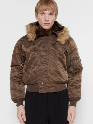 Kurtka przejściowa Alpha Industries brązowy