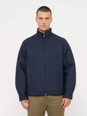 Kurtka przejściowa Armani Exchange niebieski