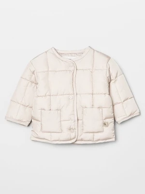 Kurtka przejściowa Calvin Klein Jeans piaskowy