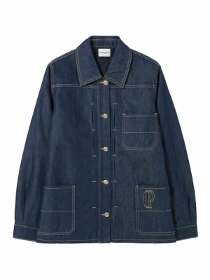 Kurtka przejściowa CLAUDIE PIERLOT niebieski denim