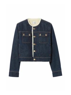 Kurtka przejściowa CLAUDIE PIERLOT surowy denim