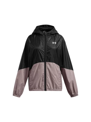 Kurtka przejściowa dziewczęca Under Armour UA Sport Windbreaker Jkt - czarna